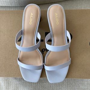 Brand new aldo heeled sandals